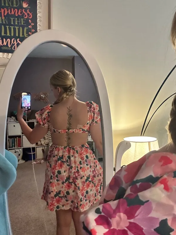 Amazon Mini Dress Cut-Out - Image 2