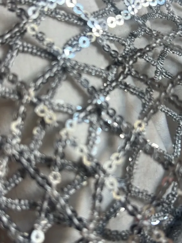 For Love & Lemons Fawn sheer fishnet midi dress NWT - Image 8