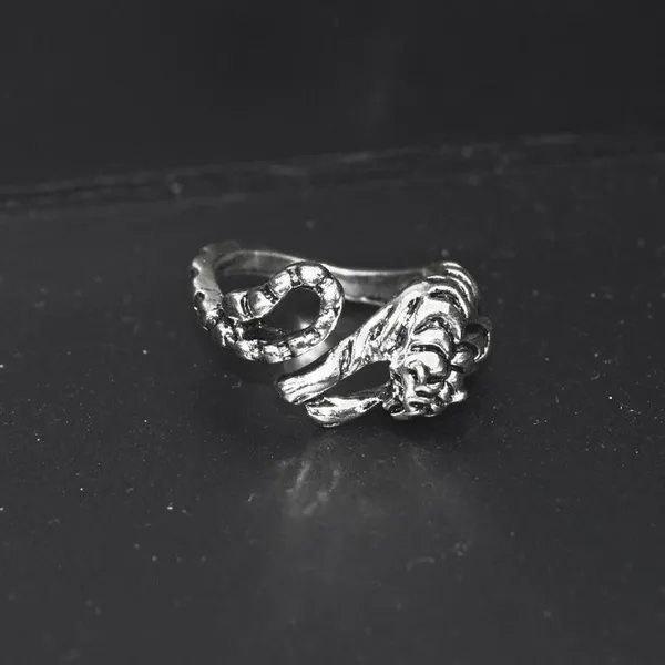 Silver Wrapped Tiger Ring - Image 3
