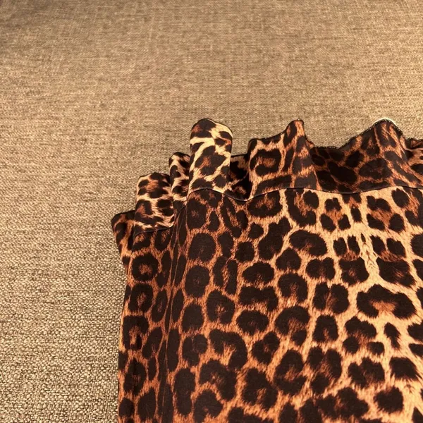 Missguided‎ Leopard Babydoll Dress Brown 10 - Image 7