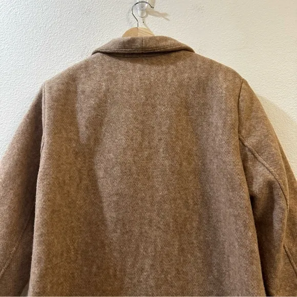 Banana Republic Shawl Collar Coat in‎ Oatmeal Heather Size Small - Image 9