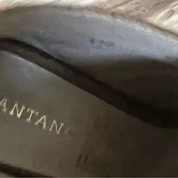 Antano brown leather open toed booties Size 7.5 - Image 4