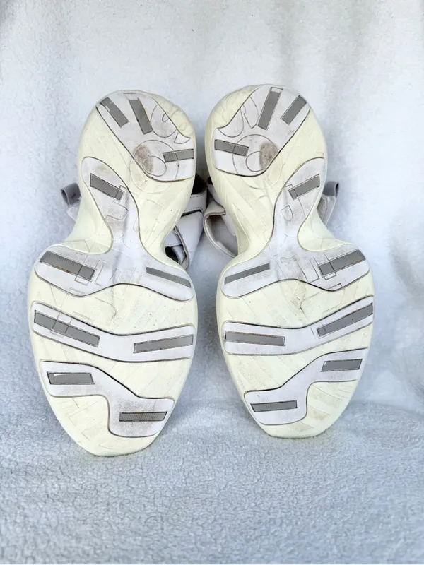 Sorel Explorer Blitz Stride Women’s 7.5 US Sandals Leather White NL4742-100 - Image 10