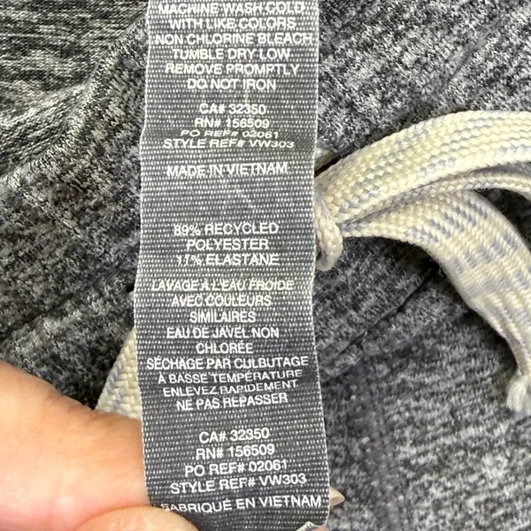 Vuori Performance Jogger Heather‎ Grey VW303 Womens XS DreamKnit Sweatpants - Image 9