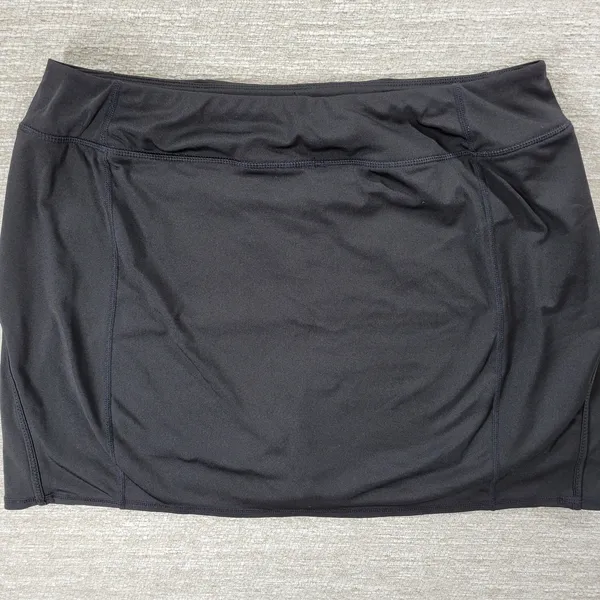 Tangerine Activewear Skort Womens XXL Black Fitness Tennis Workout Golf Running - Image 12