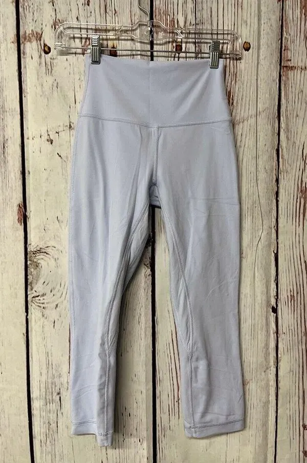 Lululemon Align Crop 21" Leggings - Lavender Dew / Size 4 / W6BGHS - Image 3