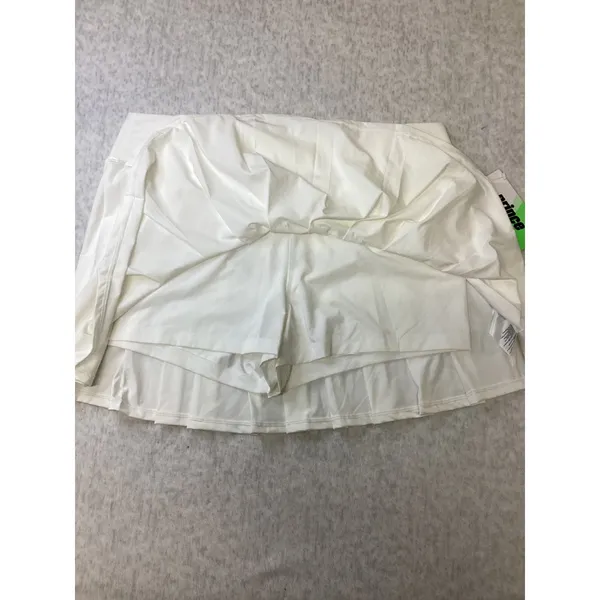 Prince Womens Tennis Match‎ Pleated Skort White XL WPT17223 Wicking Activewear - Image 2