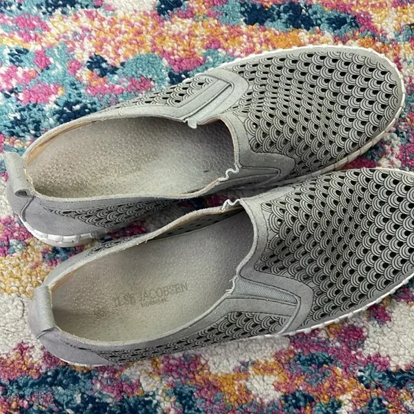 Ilse Jacobsen gray slip on 38 Size 7.5 - Image 3