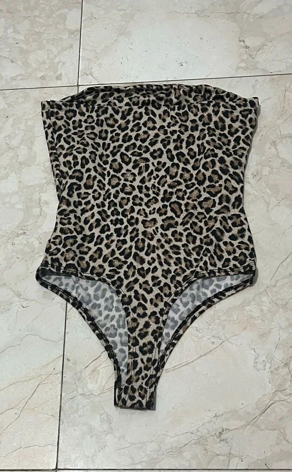 Gaze USA Cheetah Print Bodysuit - Image 5
