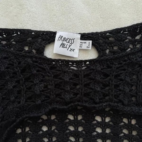 Princess Polly - Sandcastles Bolero Black - Image 3