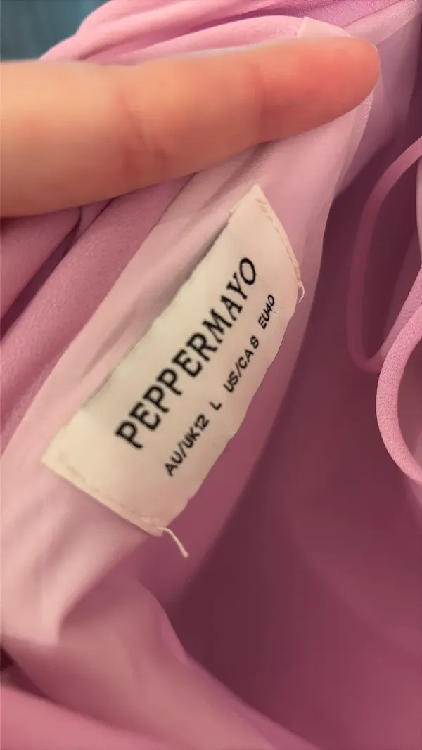 Peppermayo Prim Pastel Pink Floral Maxi Dress - Image 6