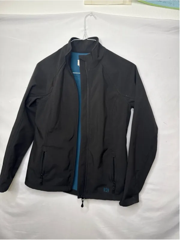 Shyanne WORN 1X black zip up soft shell jacket sz Small - Image 4