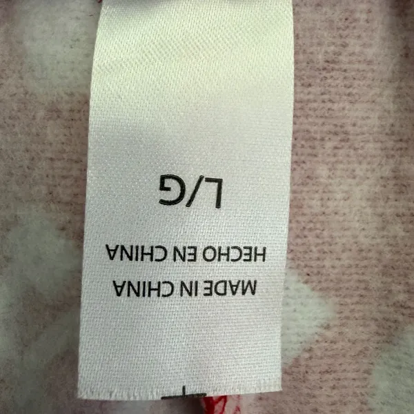 Dolly Parton Pajama Pants L Red I Love Dolly Heart Print Lounge Joggers Cozycore - Image 12