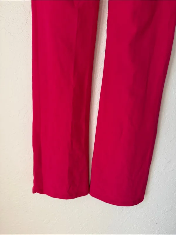 Beyond Yoga Hot Pink Flared Lounge Pants Size Small - Image 6