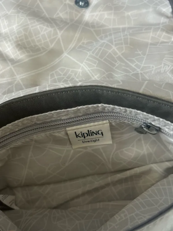 Kipling Small Crossbody Bag in Olive - Image 5