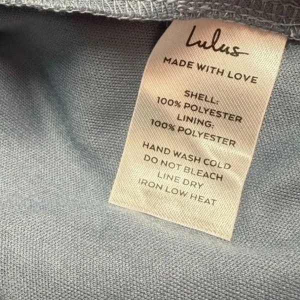 Lulus Slate Blue Gray Womens Maxi Dress Size XL - Image 10