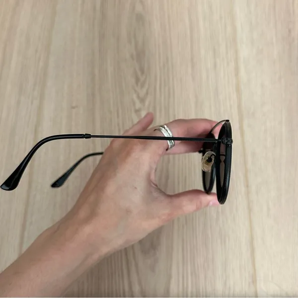 Princess Polly Black Aviator Sunglasses - Image 4