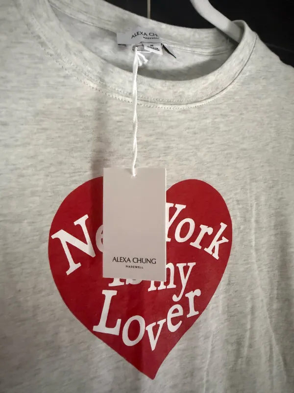 Madewell x Alexa Chung NY Lover Graphic T-Shirt - Image 3