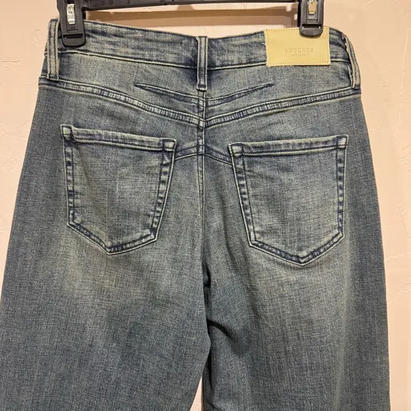 HIGH RISE CUFFED A WIDE LEG JEANS Artemis Vintage 7/27 - Image 9
