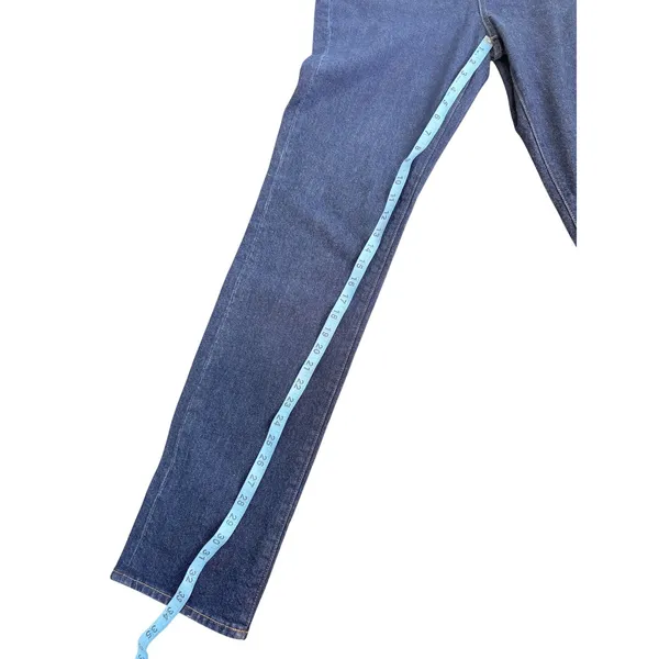 Madewell The Perfect Vintage Full-Length‎ Jean Dark Indigo High Rise 28 NA916 - Image 6