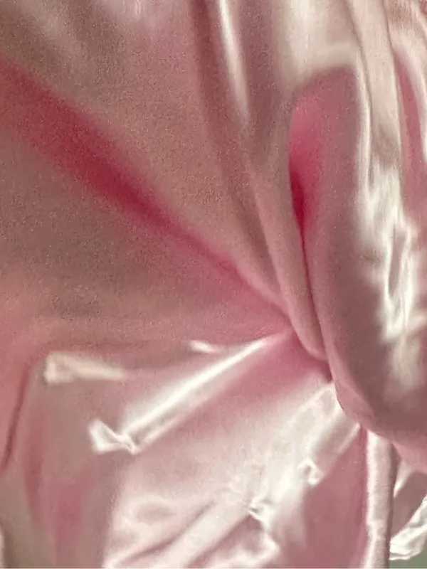MoriLee by Madeline Gardner Strapless Pink Sequin Evening Gown size 3/4 - Image 14