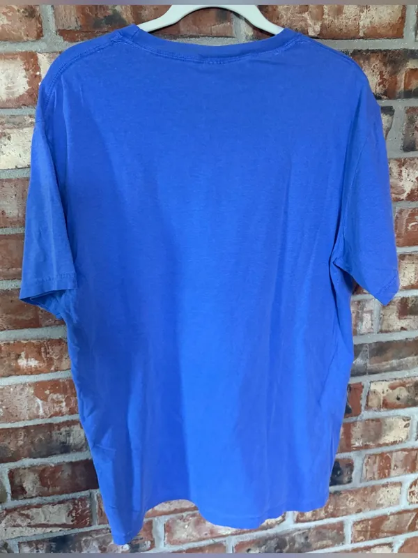 Comfort Colors Blue AC/DC Tiger Graphic Tee - Image 3