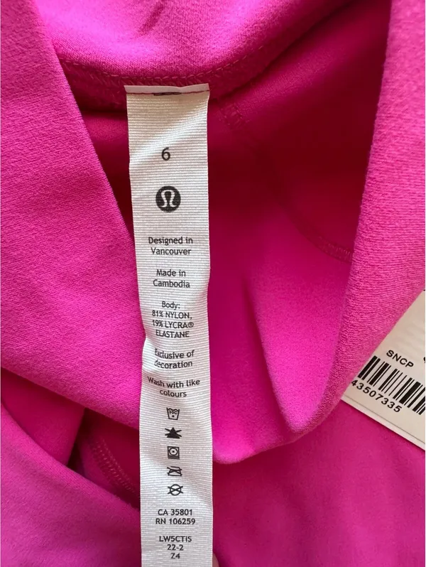 Lululemon Align High-Rise 28” Sonic Pink Size 6 NWT - Image 6