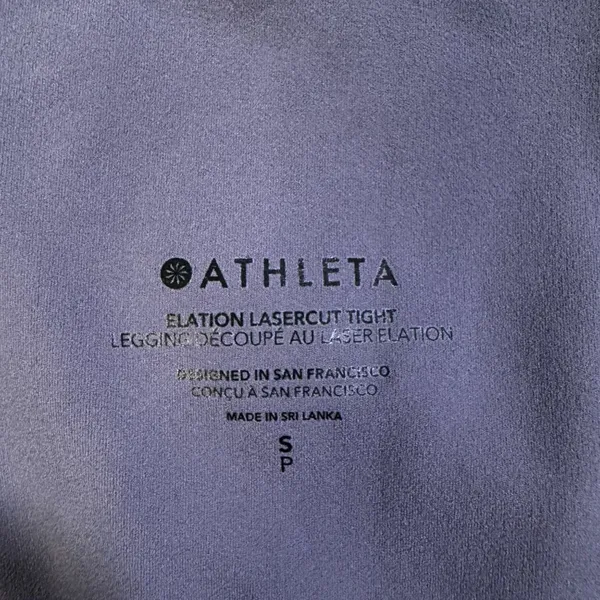 Athleta Elation Lasercut Tight Sz S - Image 4