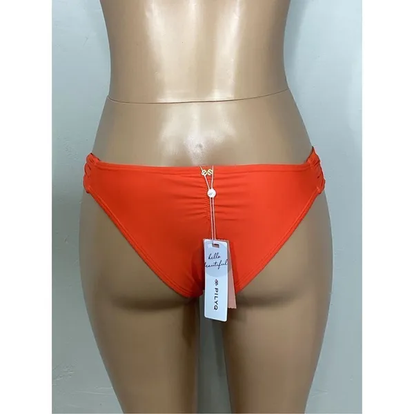 New. Pilyq lace fanned full bikini bottom. Medium - Image 6