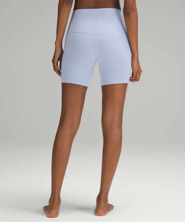 Lululemon Align High-Rise Short 6" - Blue Linen - Image 2