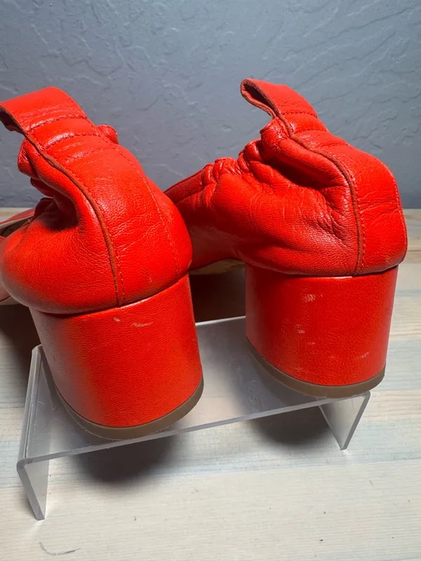 Everlane The Day Heel Italian Leather Red size 6 - Image 3