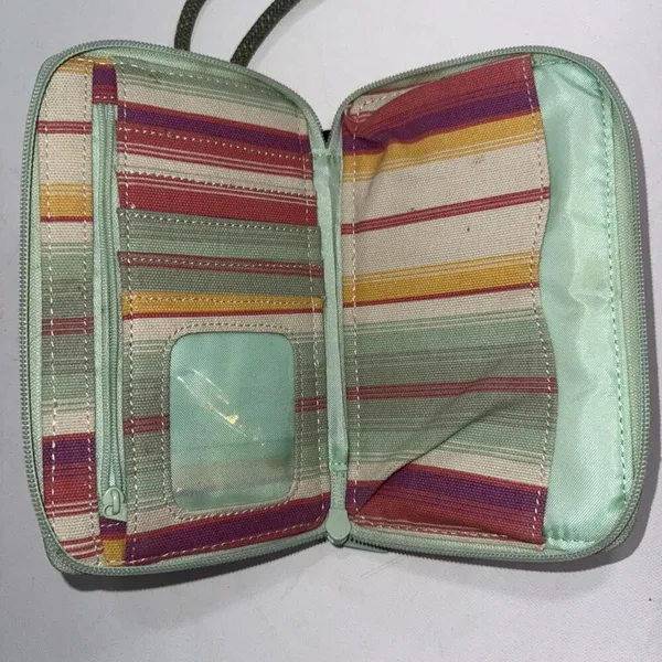 Kavu Go Time Minimalist‎ Crossbody Wallet Striped Gorpcore Travel Outdoor Purse - Image 2