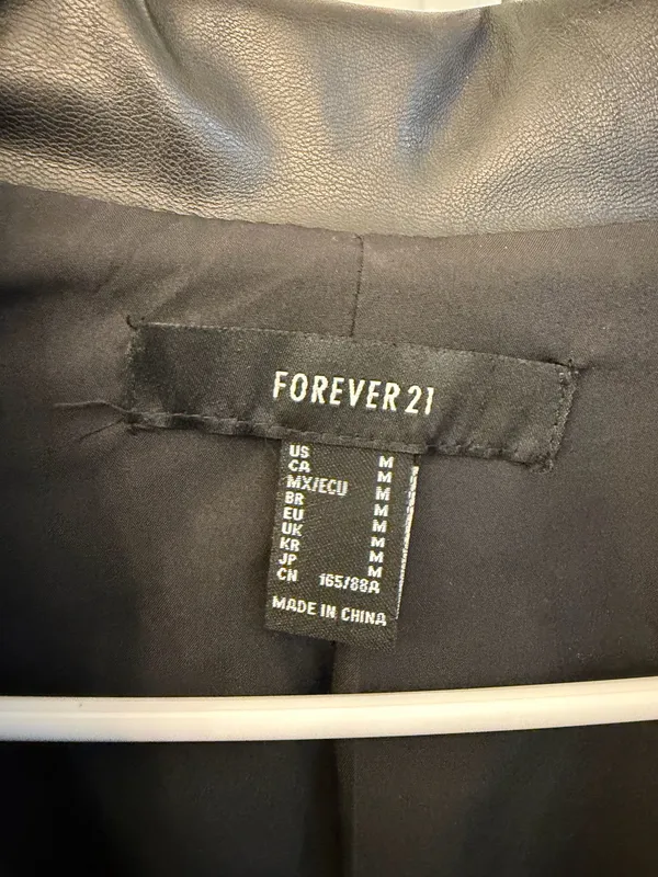 Leather Jacket Forever 21 - Image 5