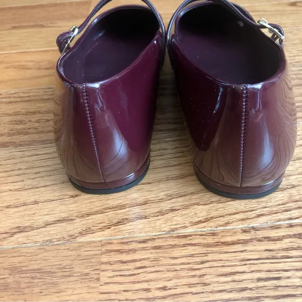 Franco Sarto Tinsley Patent Leather Burgundy Mary Jane Flats Women’s SZ 7.5 NWOT - Image 6