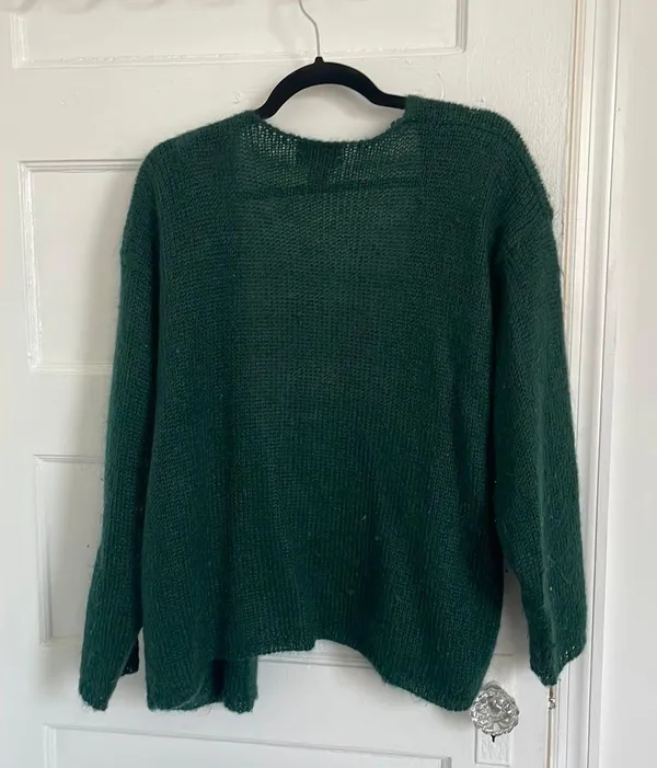 Wool Sweater Green Size M - Image 3