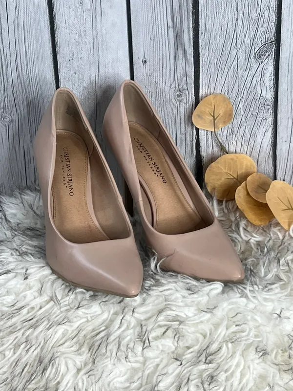 Christian Siriano ⸻ 💫 Nude Heels – Size 8.5 💫 - Image 5