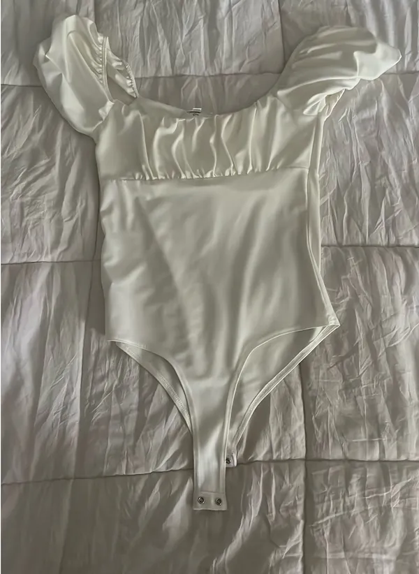 Live in the Moment Bodysuit White - Image 6