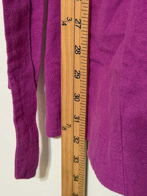 Free People Cerise Mini Dress size small purple cotton boho summer beach - Image 9