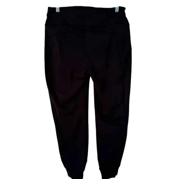 NWT Quince Whistler Mid Rise Thermal Joggers in Black Womens Size Medium - Image 5