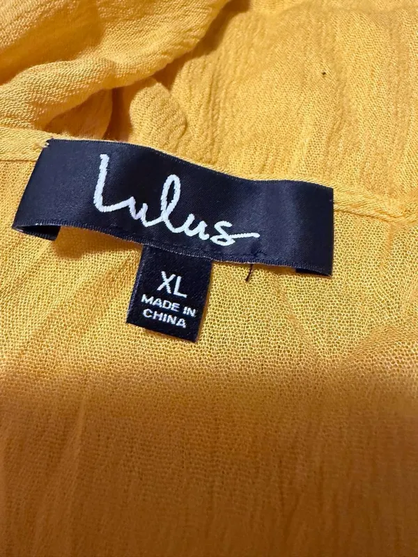 Lulu's Golden Yellow Wrap Maxi Dress - Image 5