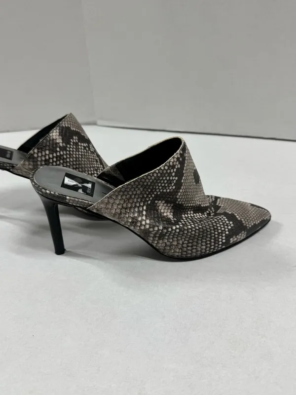 Dolce Vita‎ Women's Stiletto Sandals Snakeskin Pointed Toe Slip On - Size 8. - Image 12