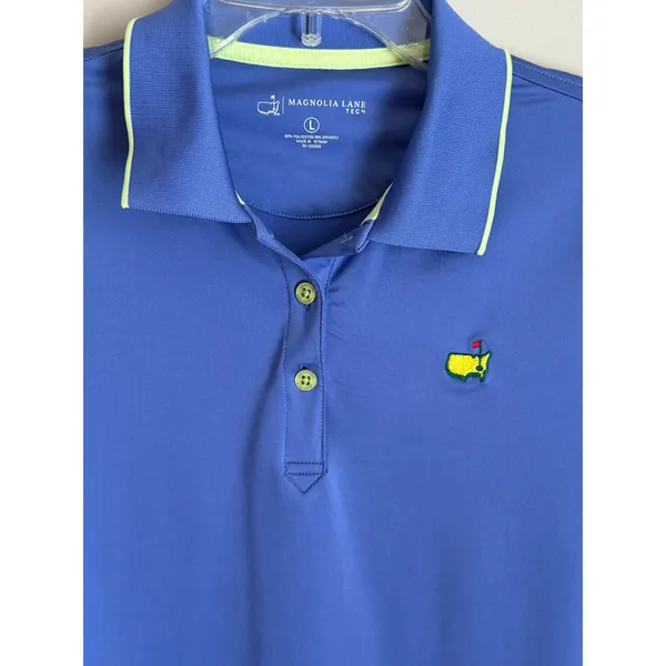 Magnolia Lane Tech Masters Polo Shirt Womens Large Performance Stretch - Image 2