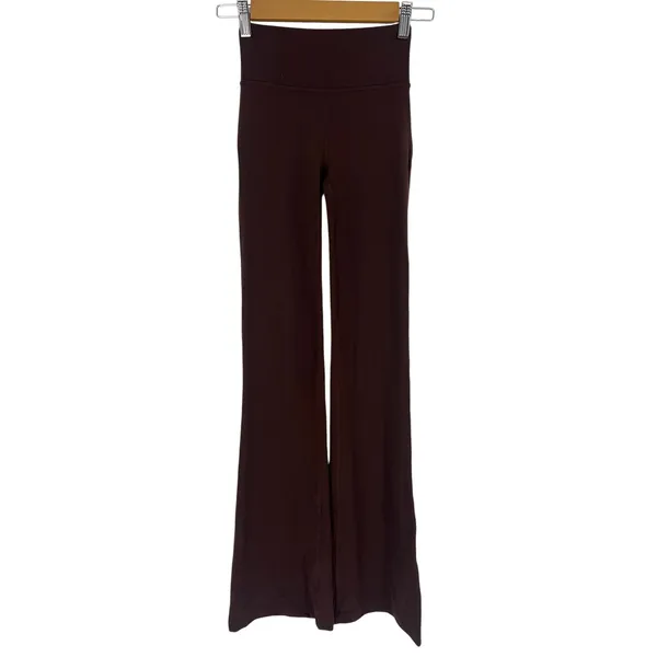 Lululemon Groove Super-High-Rise Flared Pant Espresso Size 0 Nulu - Image 3