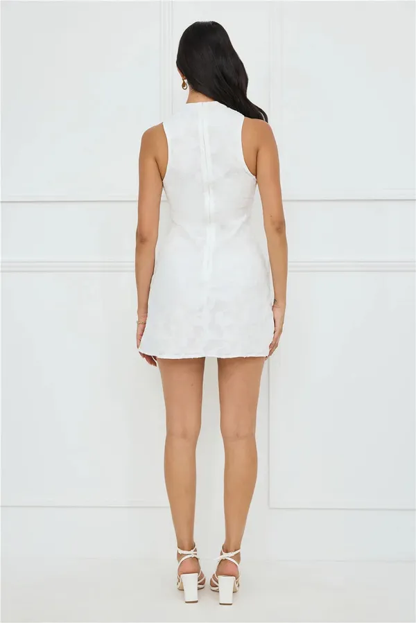 Hello Molly white mini dress darling delight - Image 5