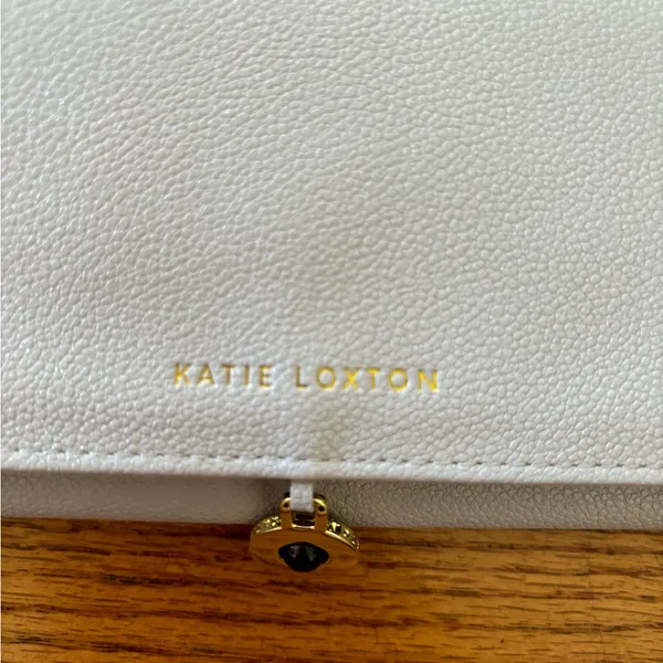 Katie loxton Jewellery Roll in off white - Image 3