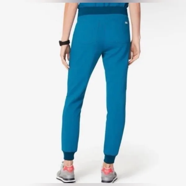 Figs High Waisted Zamora Jogger Limited Edition Alp Blue (Size XS) - Image 3