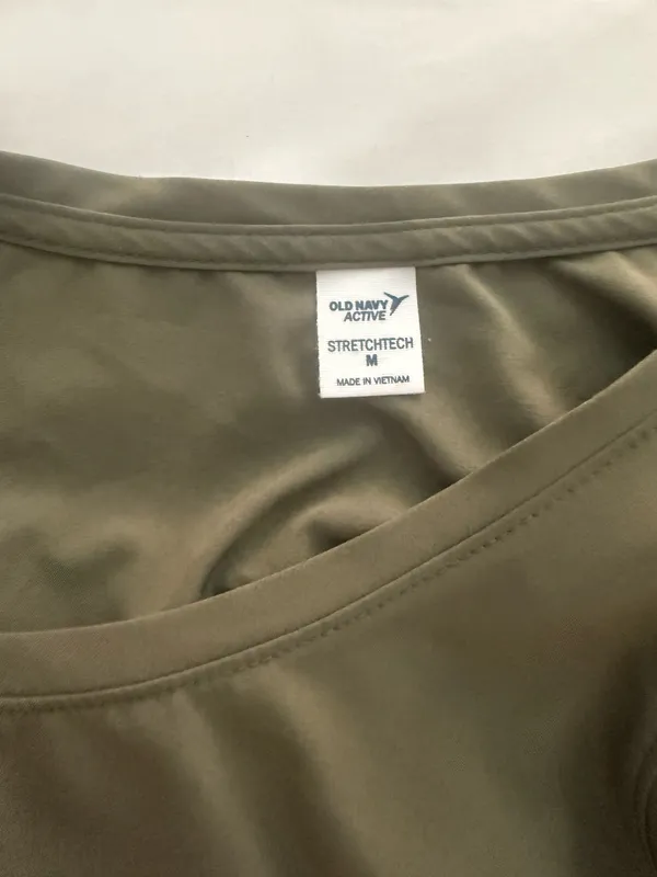 Army Green Old Navy Tank Top - Image 3