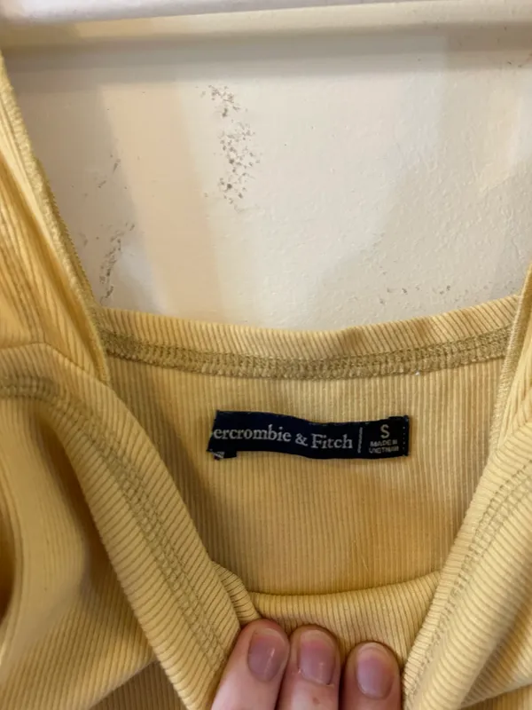 Abercrombie Yellow Top - Image 3