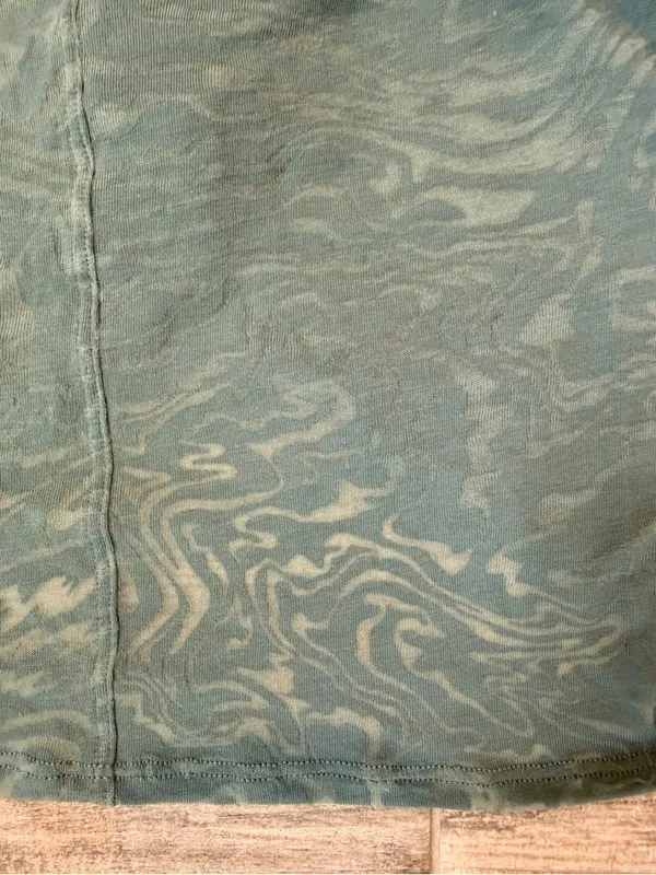 lululemon athletica Short Sleeve Twist-Back Top in Deep Teal - Image 4