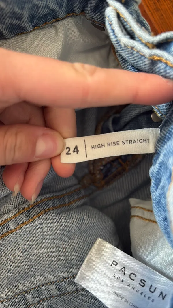 PacSun Jeans Mom Ripped High-Waisted Light - Image 2